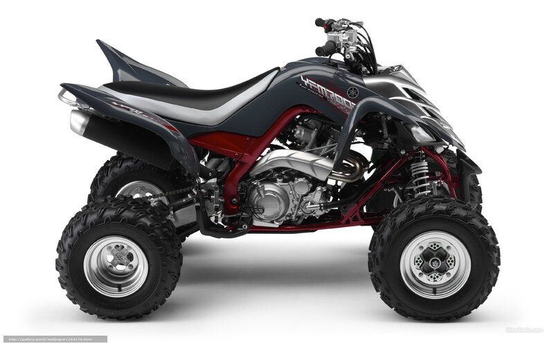 Yamaha YFZ450R ATV — Black