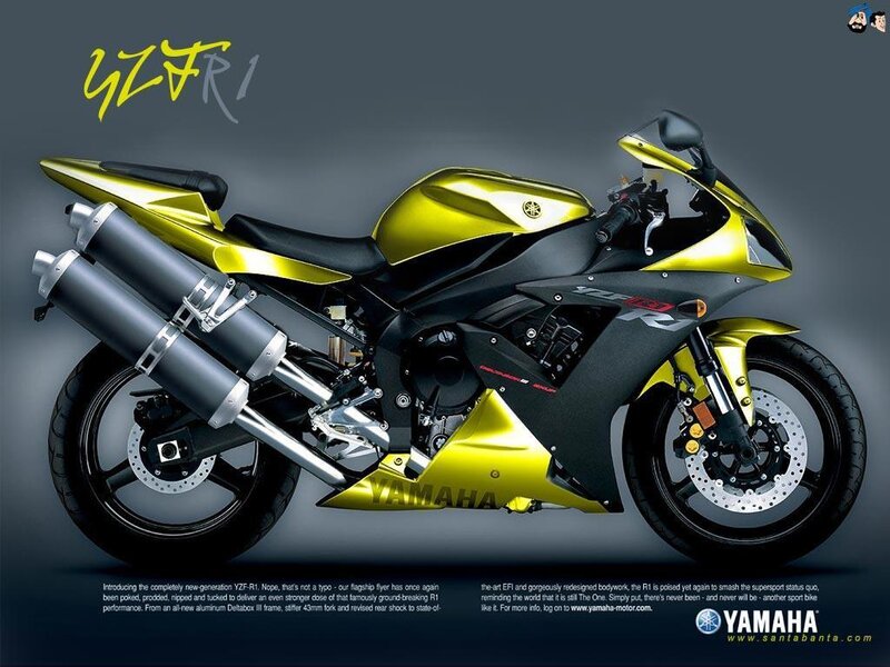 Yamaha YZF-R1 motorcycle
