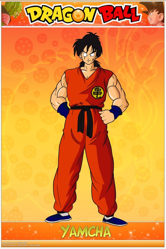 Yamcha in Orange Gi