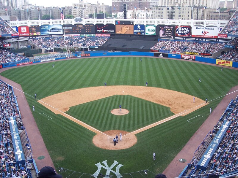 Yankee Stadium baseball game
