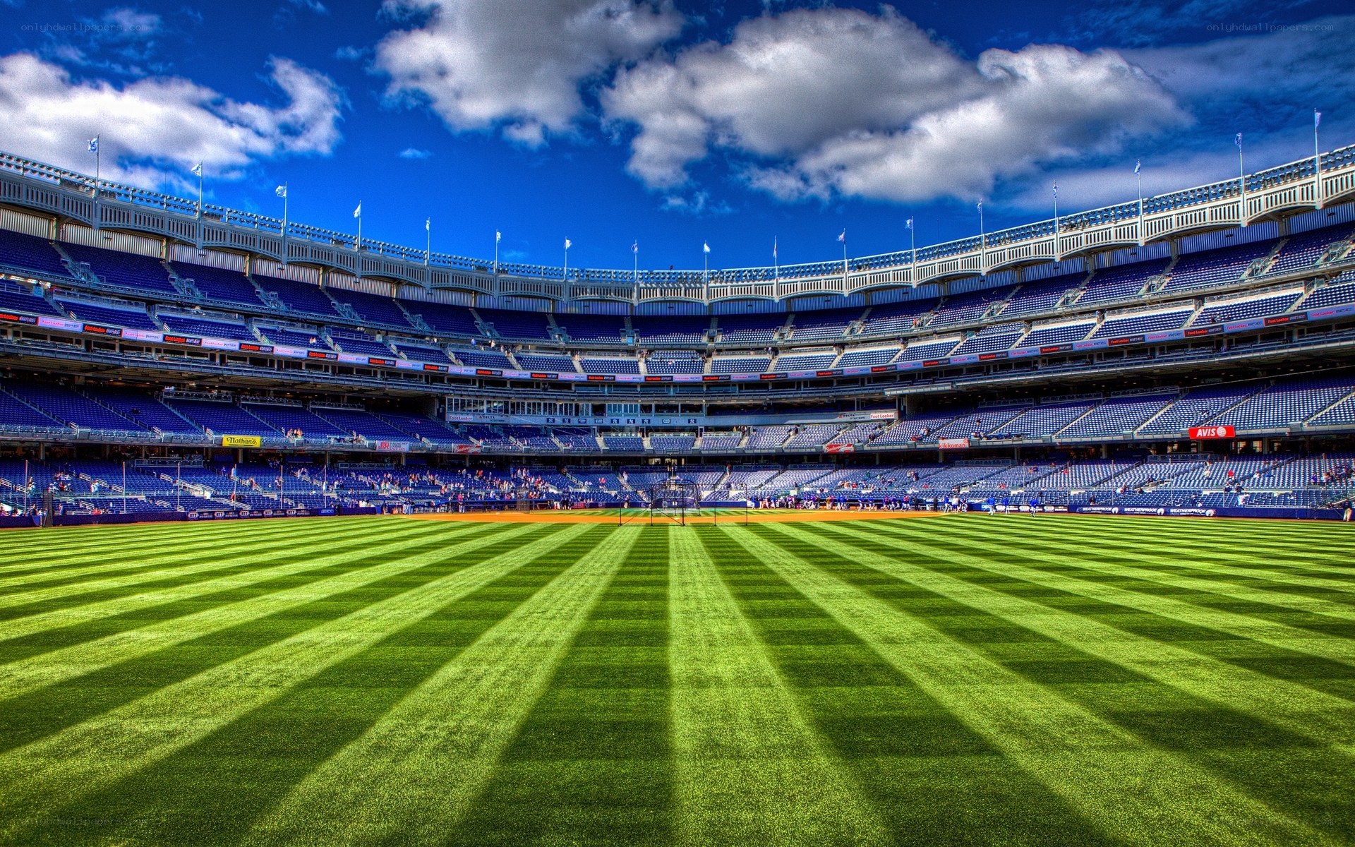 Yankee Stadium field view