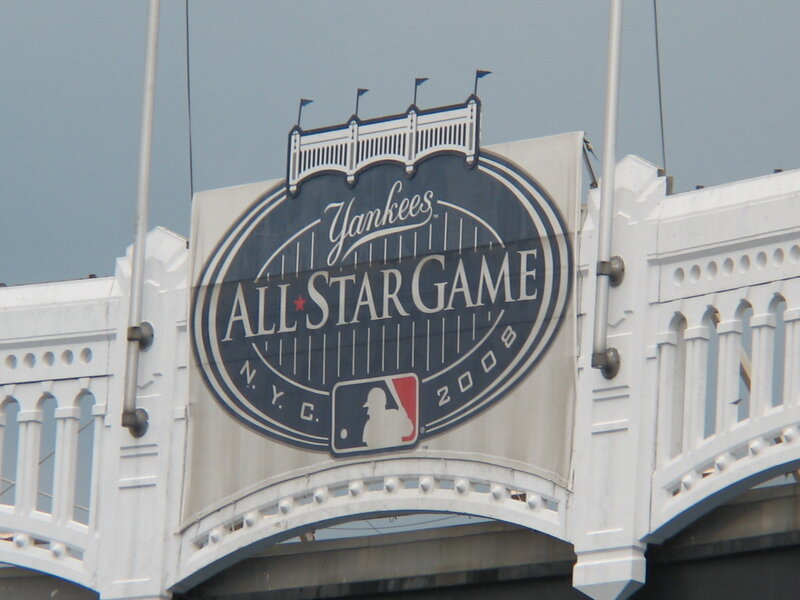 Yankees All-Star Game sign
