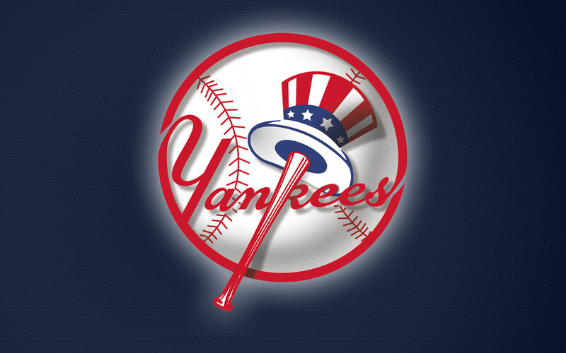 Yankees Logo on Baseball