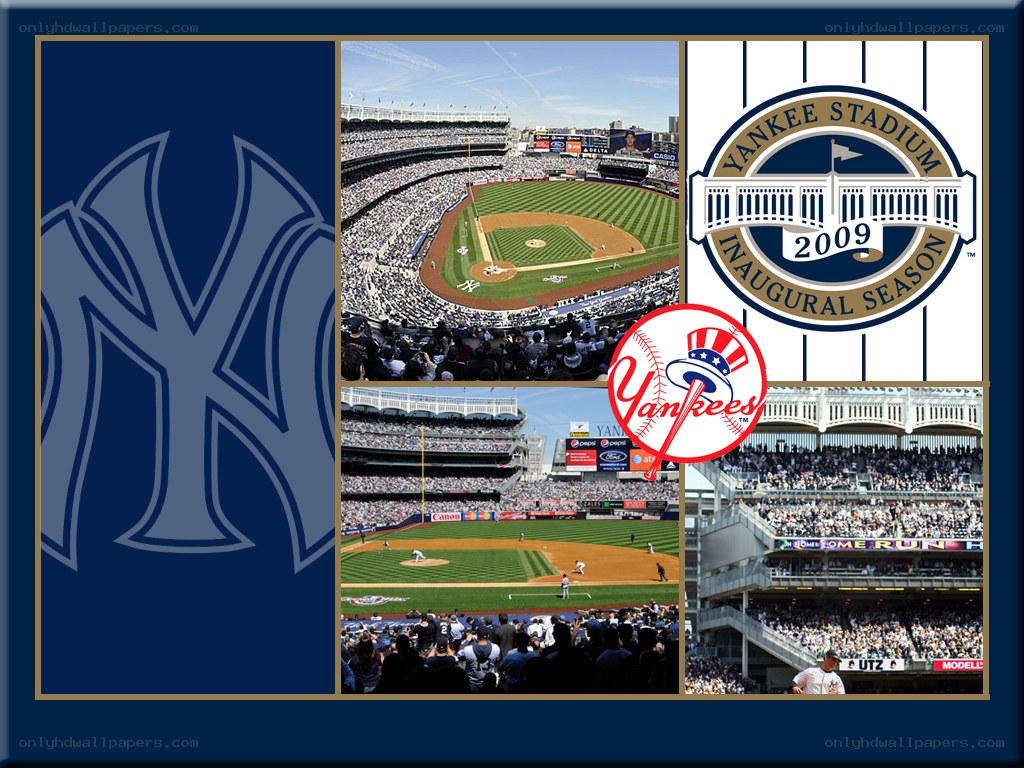 Yankees stadium collage