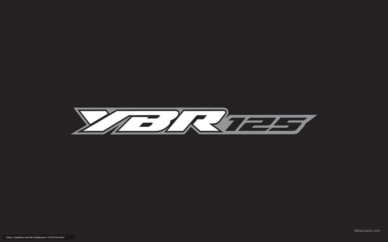 YBR 125 logo design