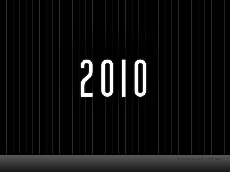 Year 2010 title card