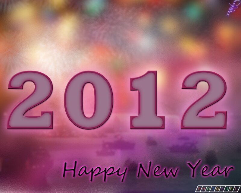 Year 2012 Text — Purple