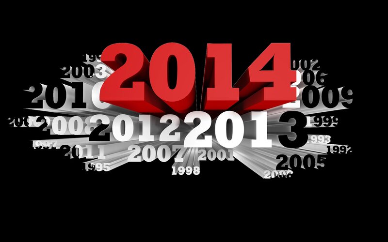 Year Numbers in 3d