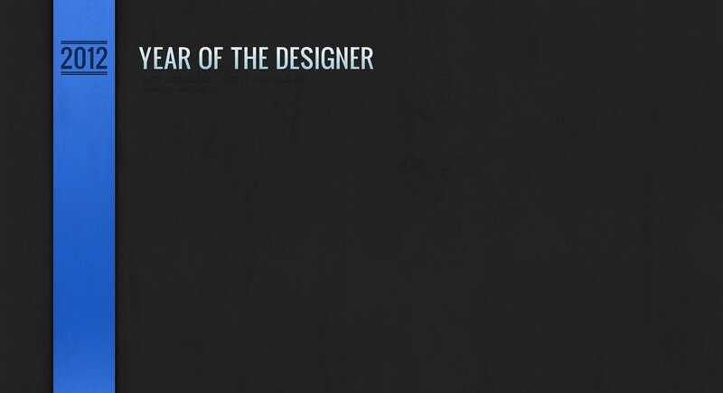 Year of the Designer 2012