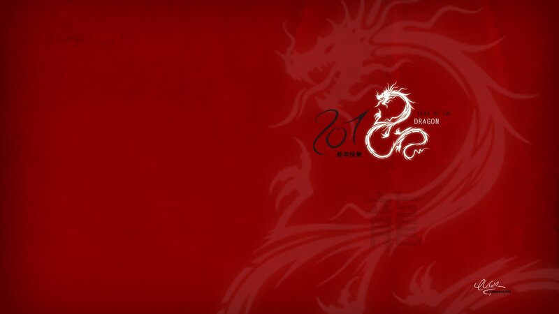 Year of the Dragon wallpaper