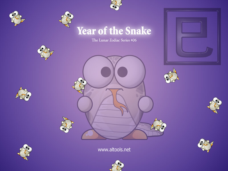 Year of the Snake artwork