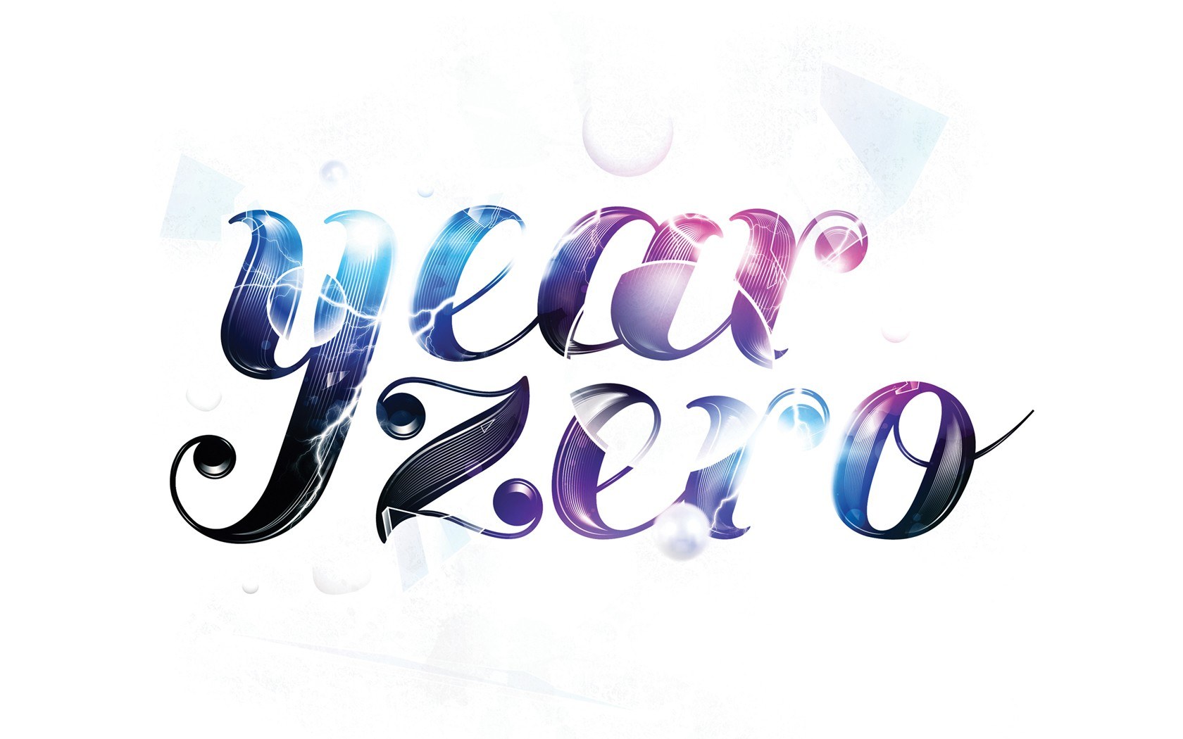 Year Zero text art