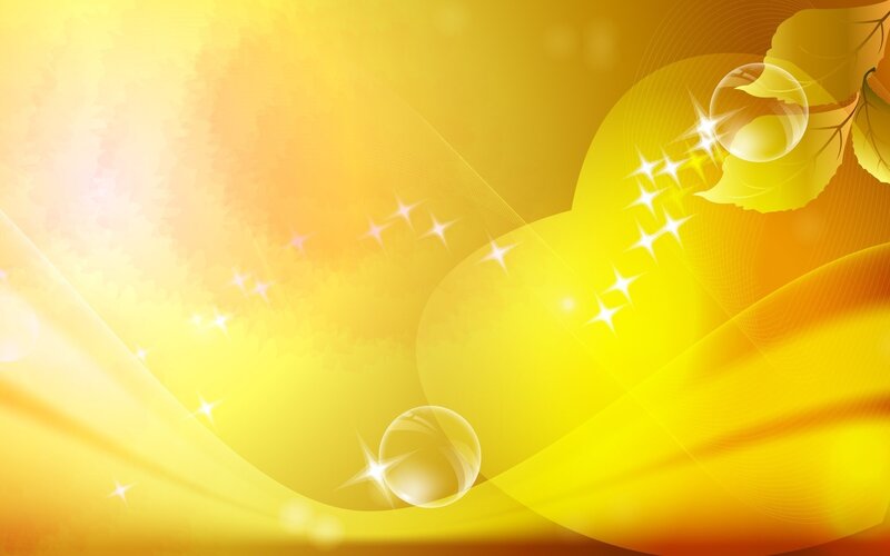 Yellow Abstract Background — Bright, Digital Art