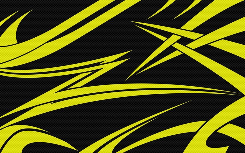 yellow abstract design