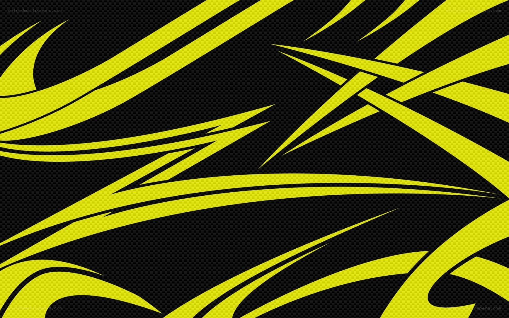 yellow abstract design