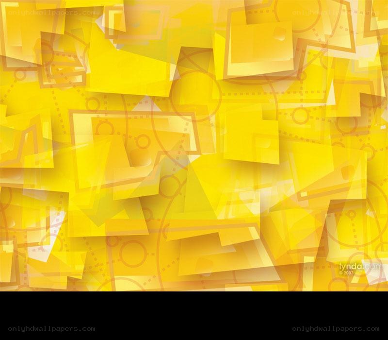yellow abstract geometric pattern