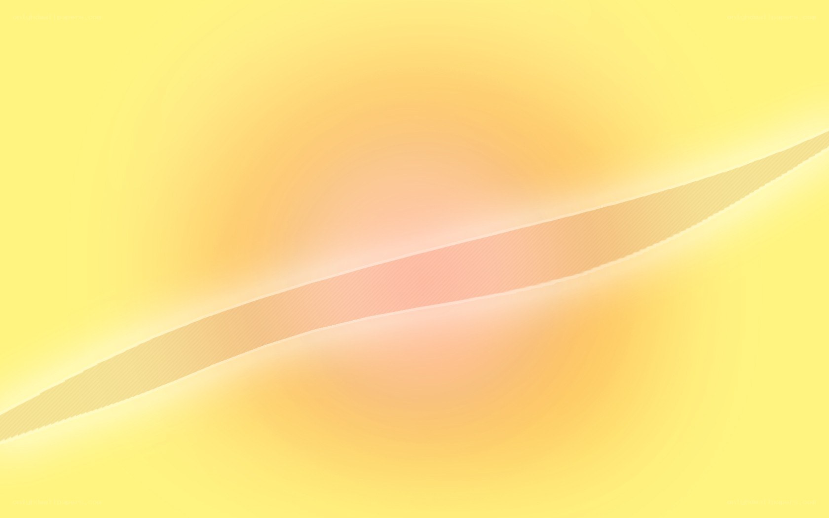 yellow abstract wave