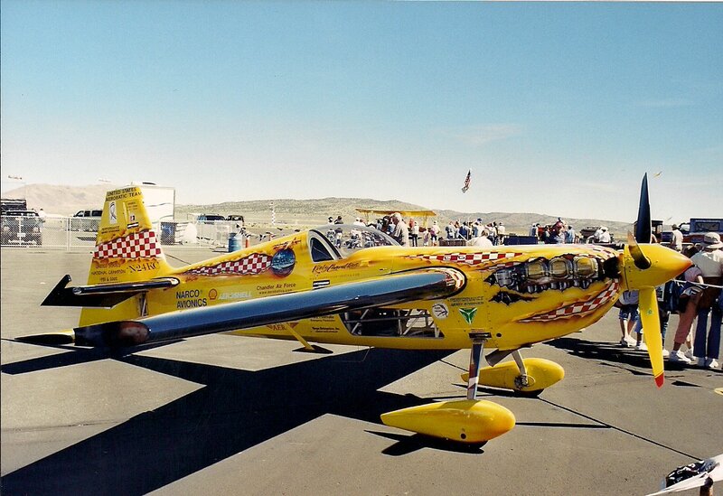 Yellow Aerobatic Plane