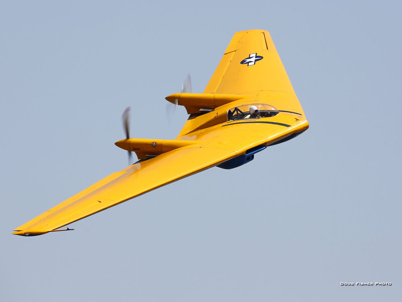 Yellow Aircraft in Flight — Dynamic