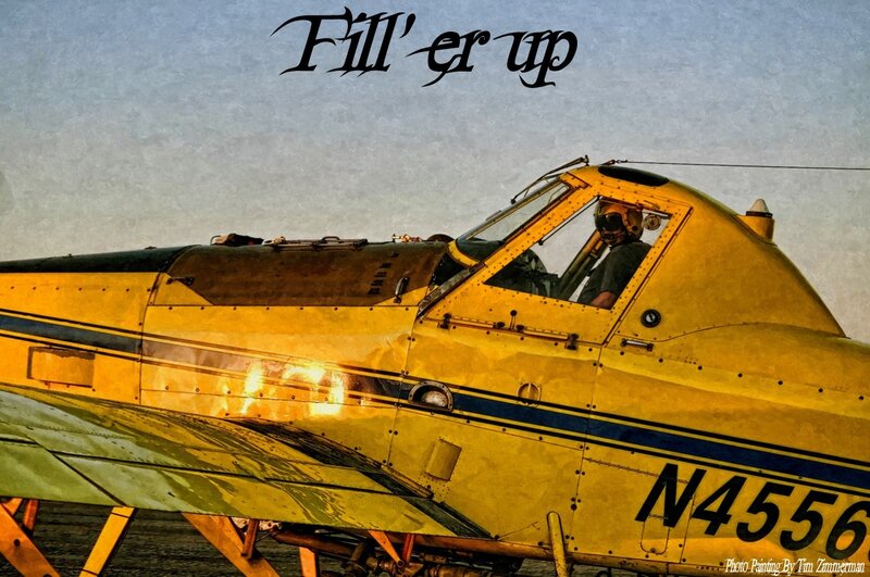 Yellow Airplane Cockpit