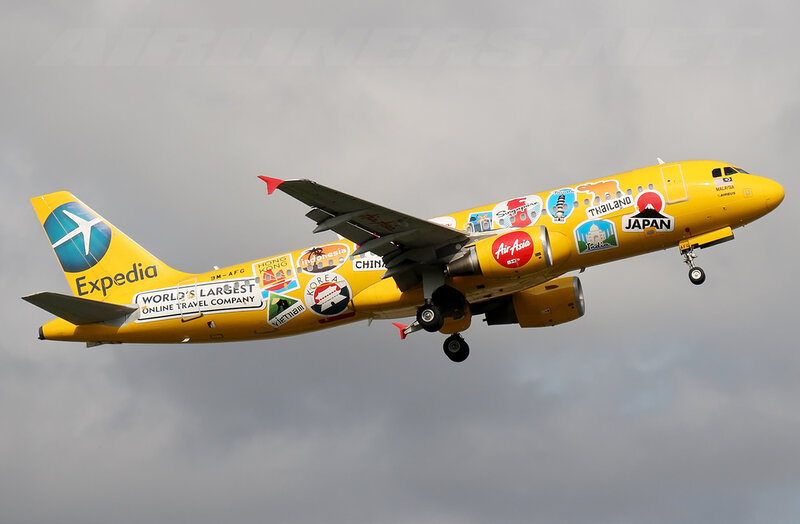 Yellow Airplane in Flight — Dramatic