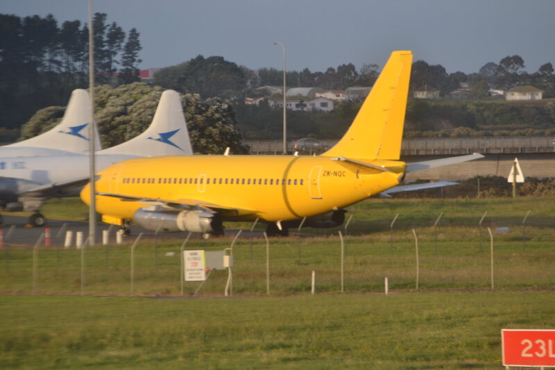 Yellow Airplane on Tarmac — Calm