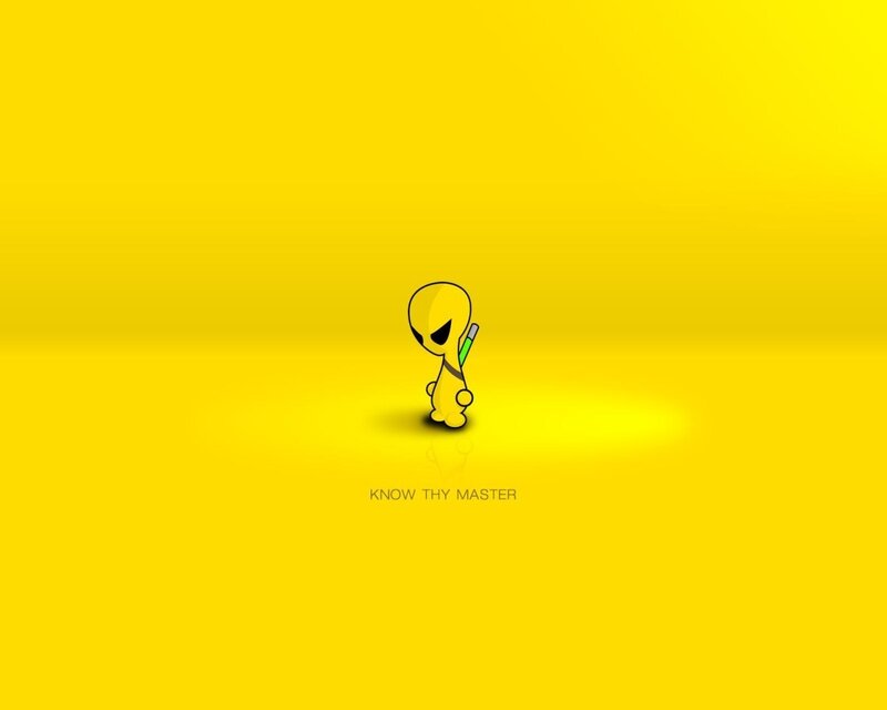 yellow alien with lightsaber