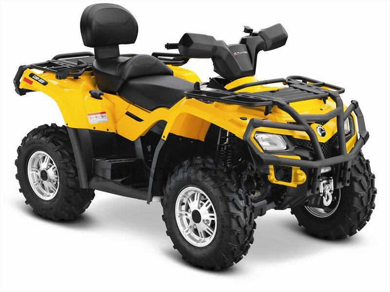 Yellow All-terrain Vehicle — Neutral