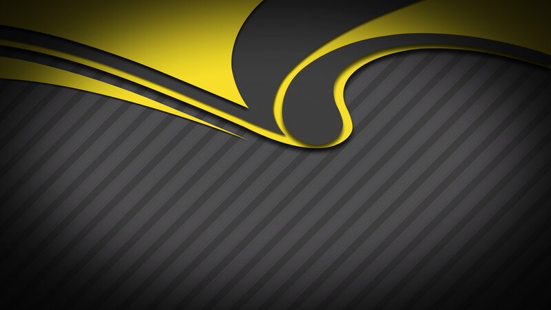 Yellow and Black Abstract Design — Dynamic