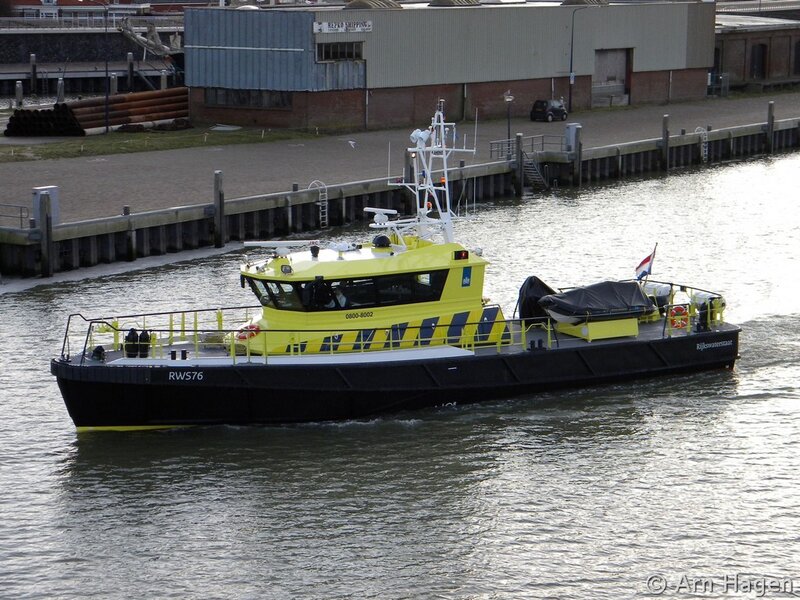 Yellow and Black Boat — Calm, Afternoon