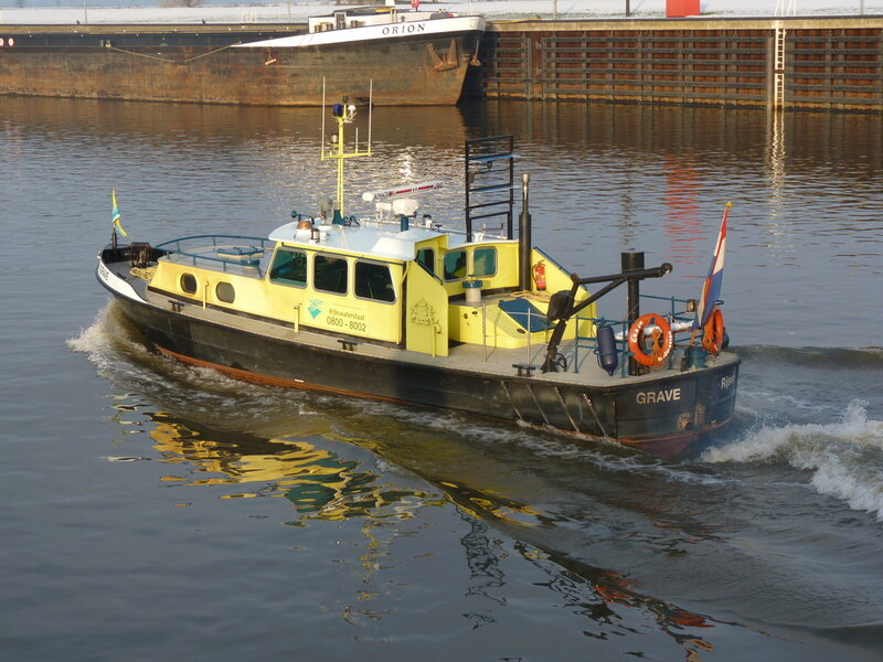 Yellow and Black Boat — Calm