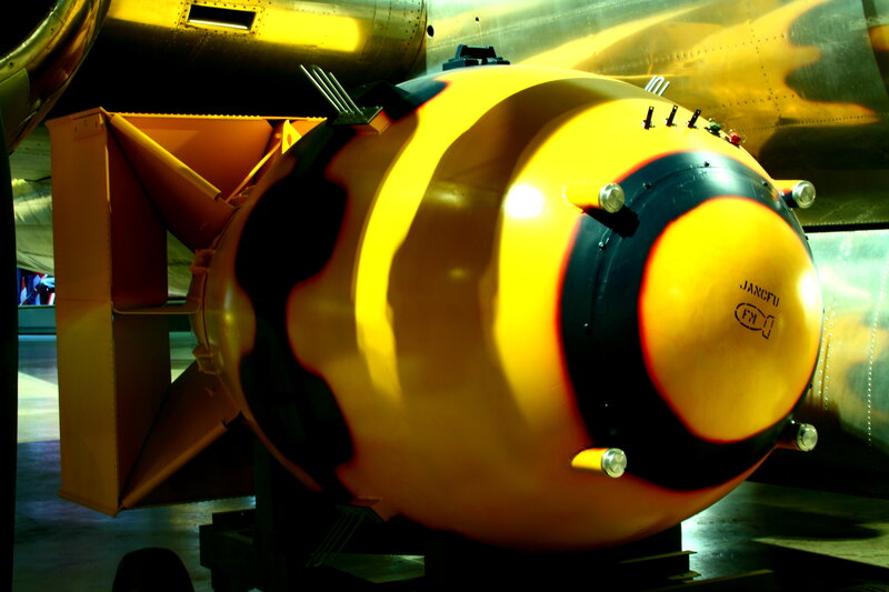 Yellow and Black Bomb
