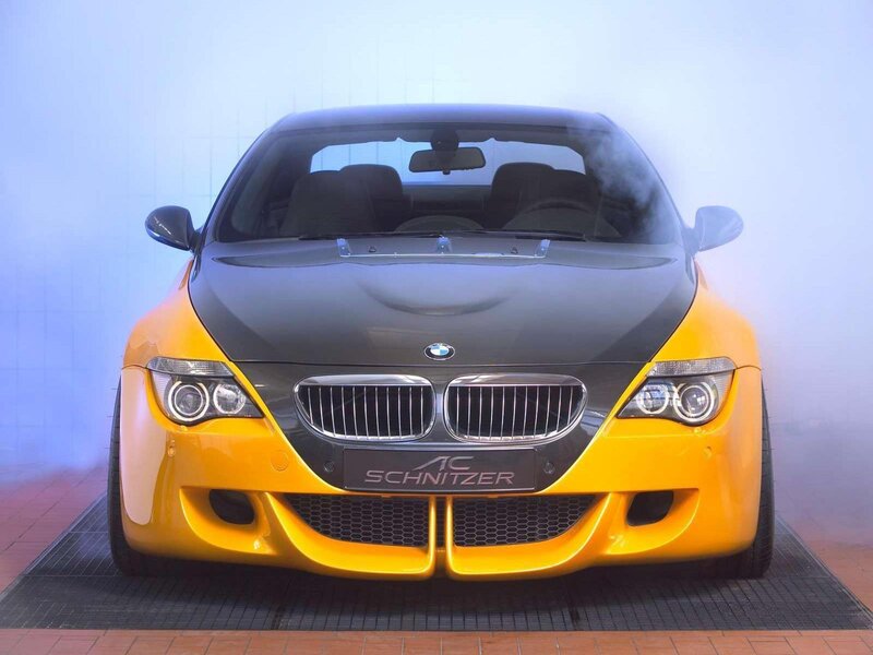 Yellow and Black Car — Dramatic, Photograph, Smoke, Grille, White