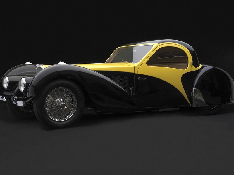 Yellow and Black Car — Dramatic
