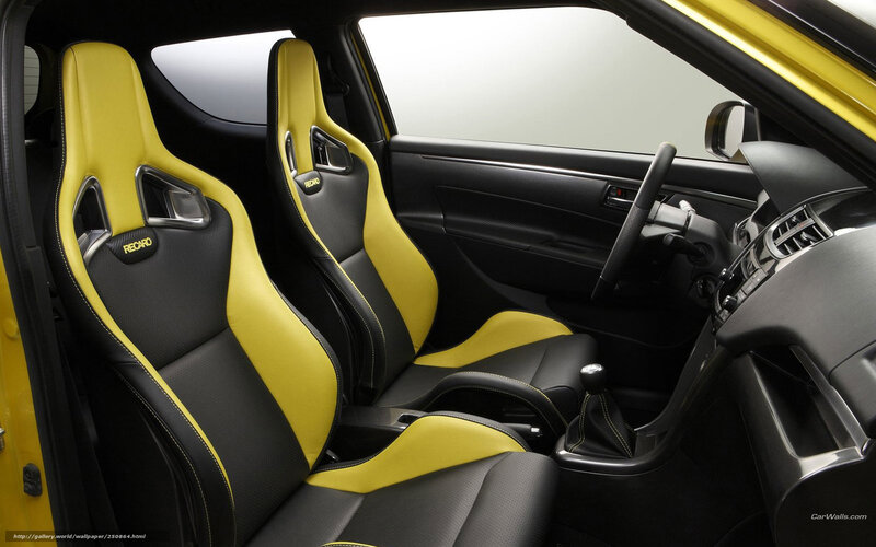 Yellow and Black Car Seats