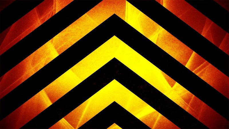yellow and black chevron pattern
