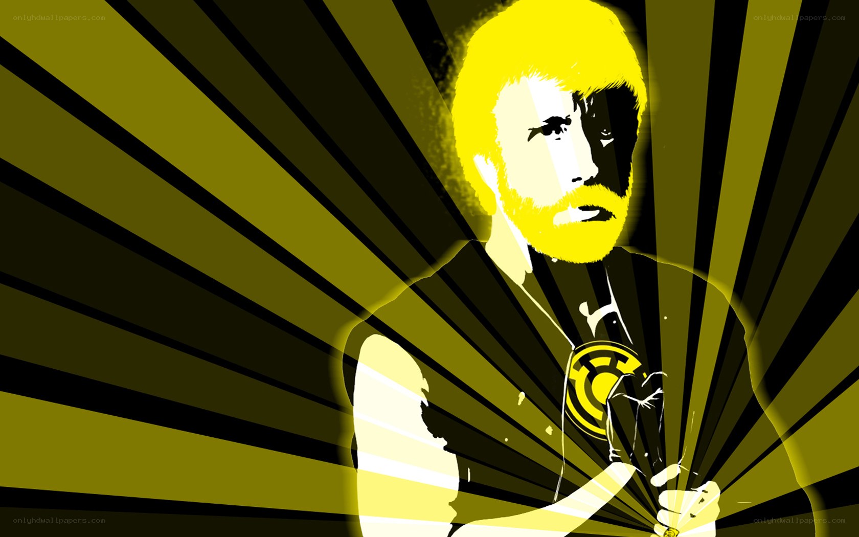 yellow and black comic art