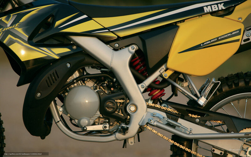 Yellow and Black Dirt Bike — Dramatic