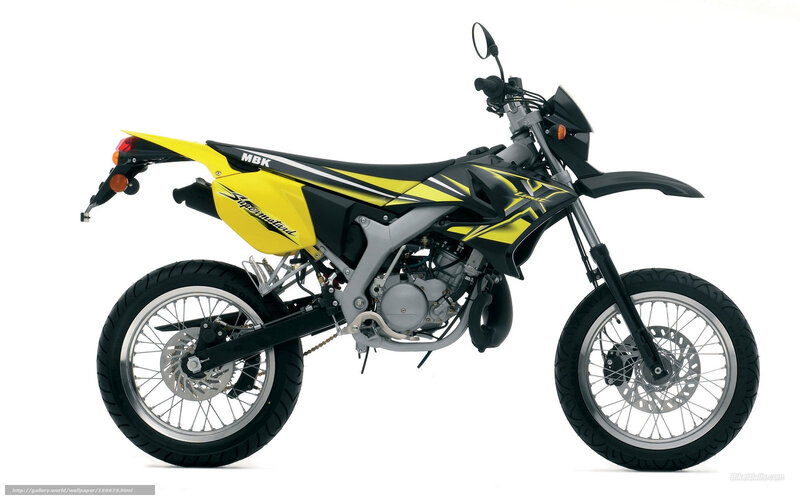 Yellow and Black Dirt Bike — Neutral, Photograph, Motorcycle