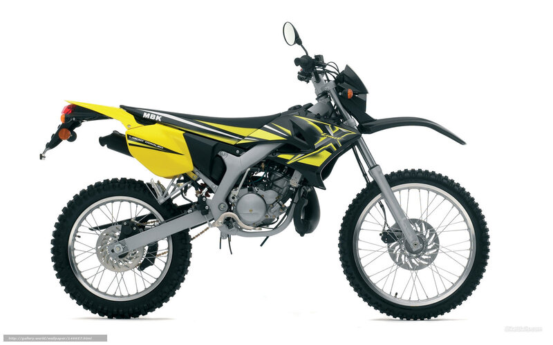 Yellow and Black Dirt Bike — Neutral