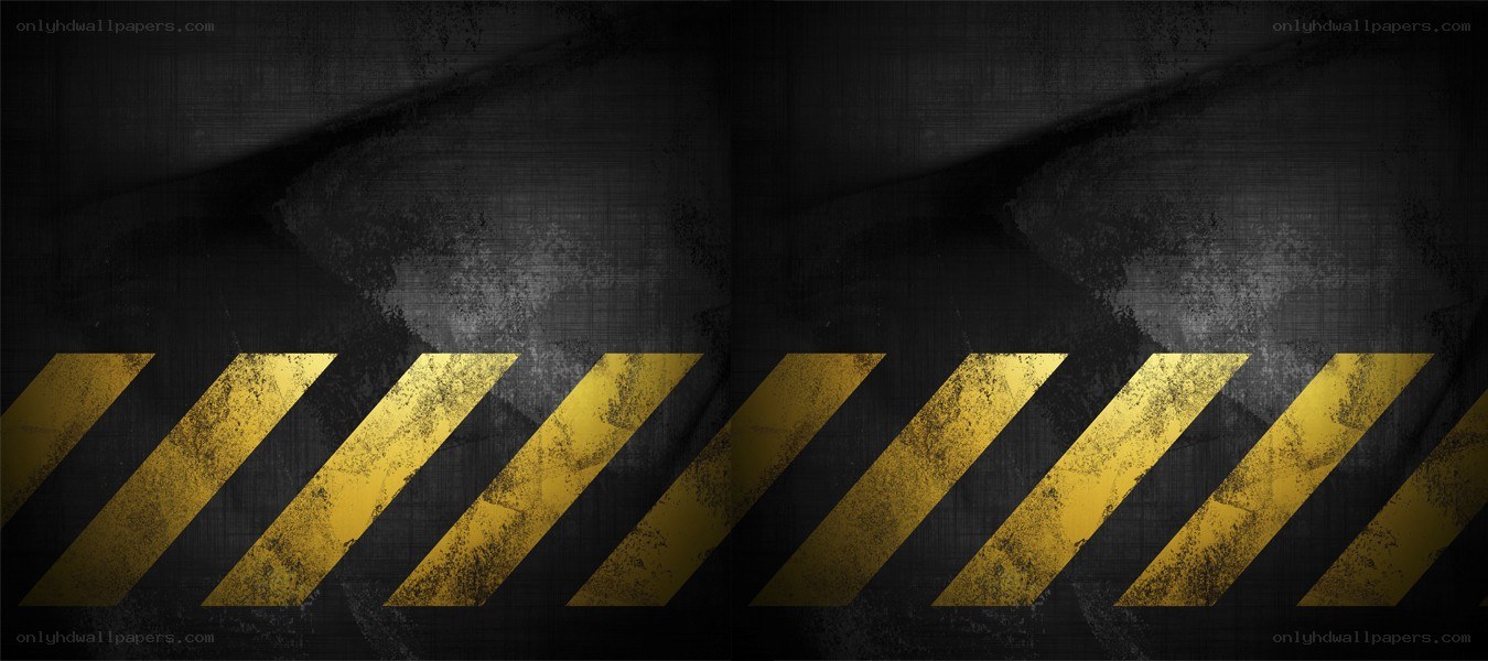 yellow and black hazard stripes