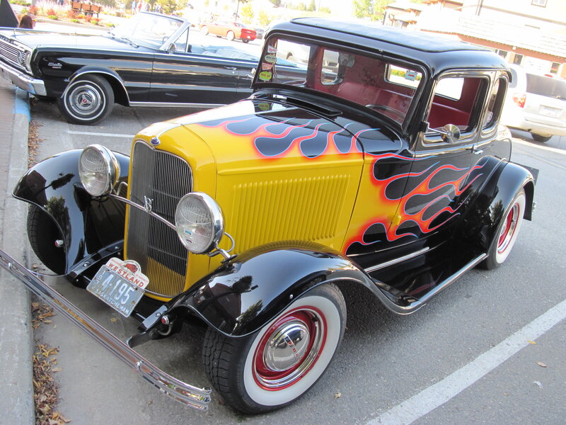 Yellow and Black Hot Rod — Showcase
