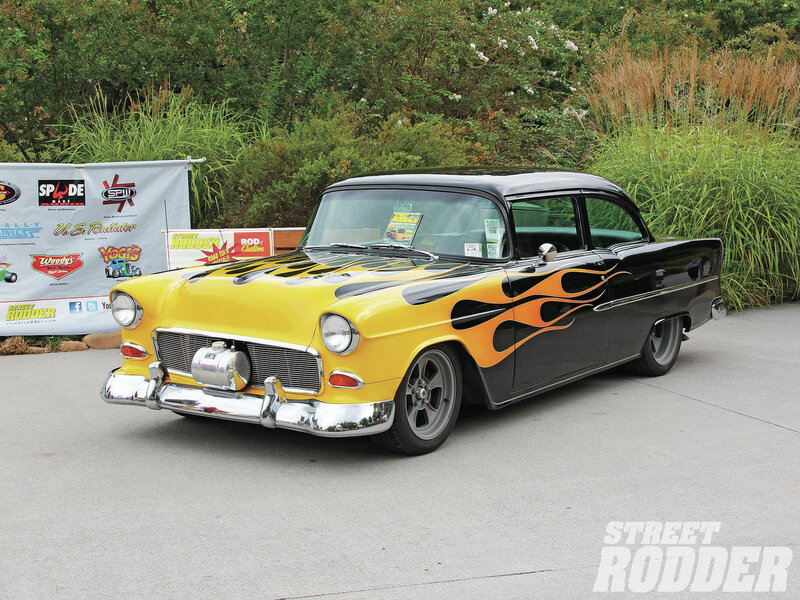 Yellow and Black Hot Rod