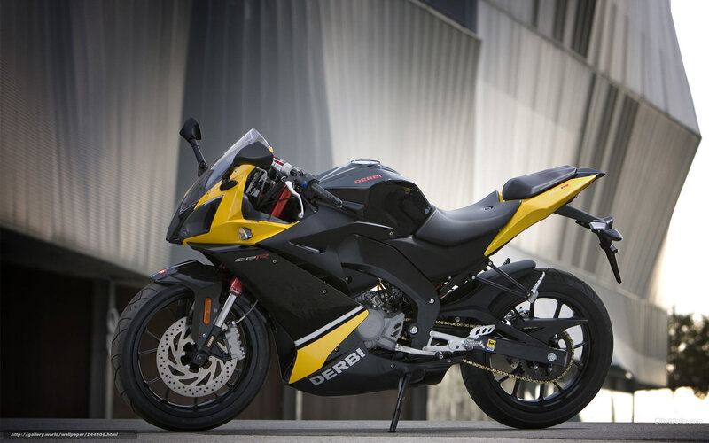 Yellow and Black Motorcycle — Dramatic, Afternoon