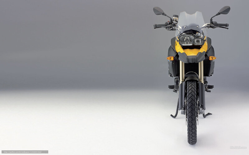 Yellow and Black Motorcycle — Gray