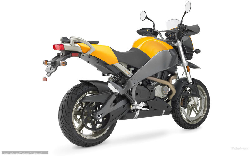 Yellow and Black Motorcycle — Neutral, Photograph, Seat, Exhaust, Mirrors