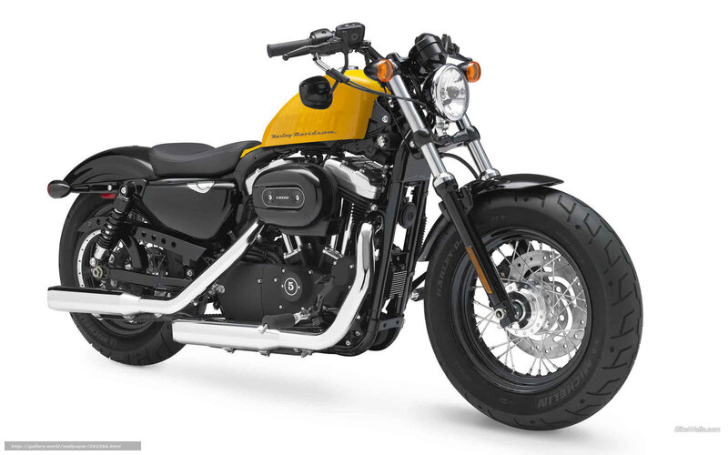 Yellow and Black Motorcycle — Neutral, Photograph, Seat, Headlight, Exhaust