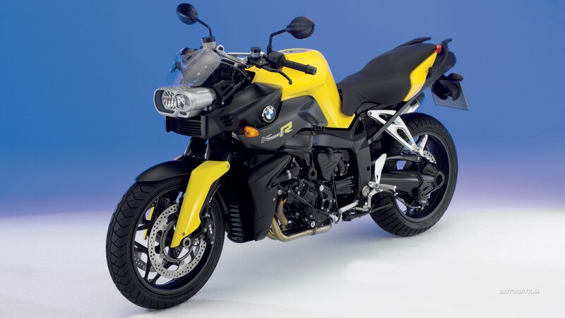 Yellow and Black Motorcycle — Neutral, Photograph, Seat, Headlight, Windshield