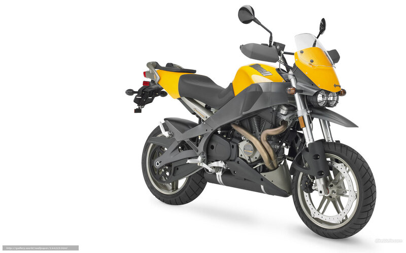 Yellow and Black Motorcycle — Neutral, Photograph, Seat, Windshield, Exhaust