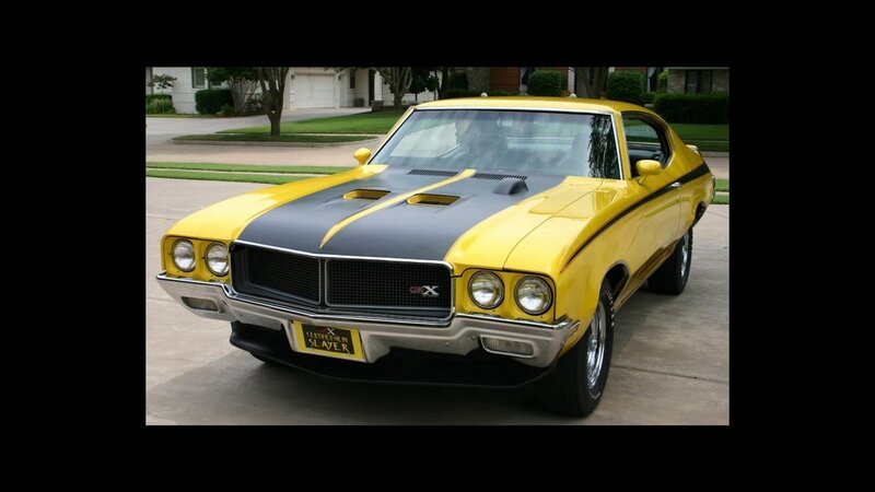 Yellow and Black Muscle Car — Calm